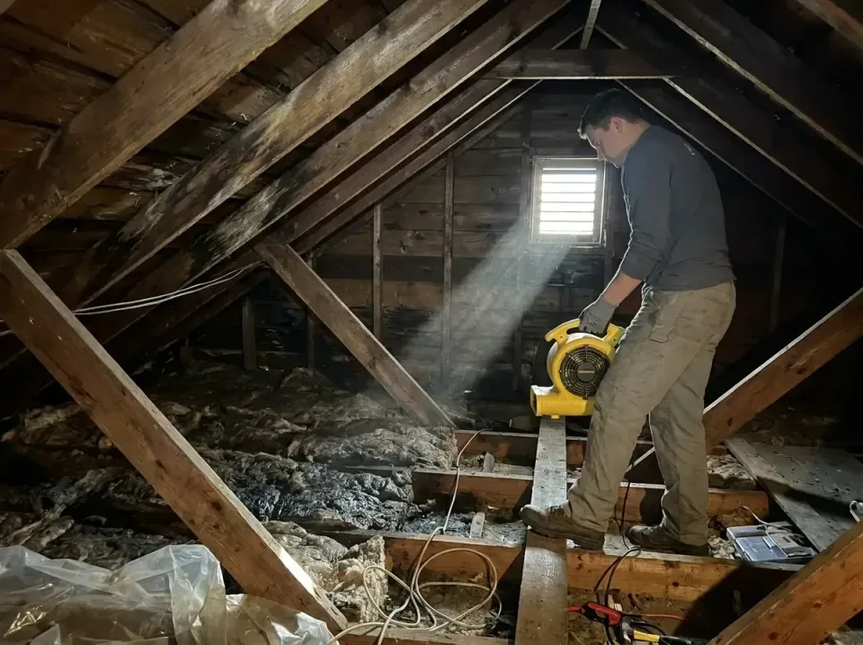attic-water-damage-drying-proc-007 — frequently asked questions, Emergency Water Extraction & 24/7 Flood Response in Rio Ran…
